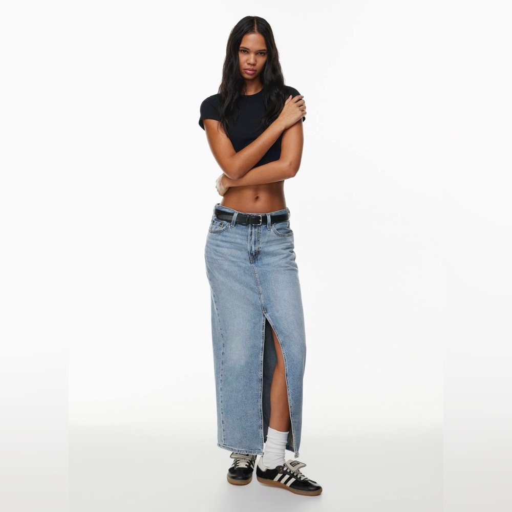 Levi’s Column Maxi Denim Skirt